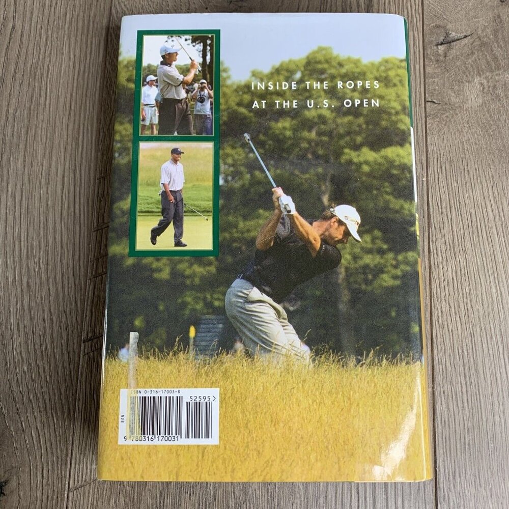 Open: Inside the Ropes at Bethpage Black by John Feinstein 2003 1st Ed HCDJ - Picture 2 of 9